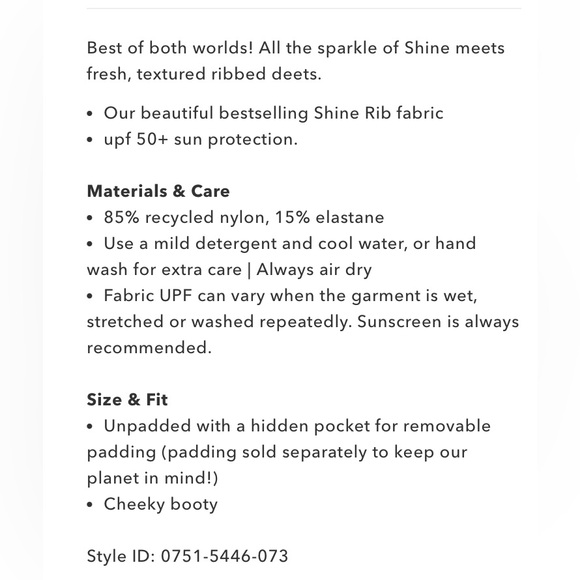 NWT Aerie Shine Rib Voop Cheeky Cut Out One Piece Swimsuit - Picture 5 of 5